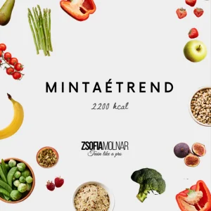 Mintaétrend - 2200 kcal